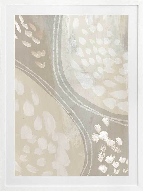 Ovals III Framed Art Print