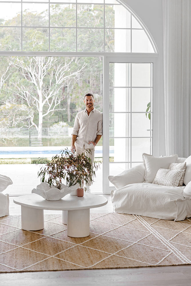 Darren Palmer Earth Natural Rug | Lifestyle