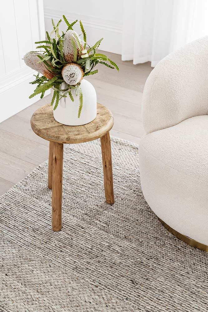 Darren Palmer Paperbark Oatmeal Rug