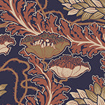 Material: Paste the Wall | Smooth Matte Finish - Sample: Not required, thank you - Wall Height: 2.4 metres | 7.8 feet - Wall Width: 2.4 metres | 7.8 feet - Wallpaper Colour: English Garden Party Blue Beige