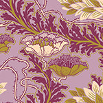 Material: Paste the Wall | Smooth Matte Finish - Sample: Not required, thank you - Wall Height: 2.4 metres | 7.8 feet - Wall Width: 2.4 metres | 7.8 feet - Wallpaper Colour: English Garden Party Violet