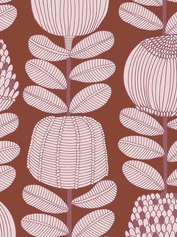 Banksia Lines Wallpaper