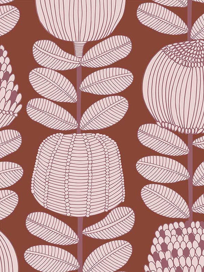 Banksia Lines Wallpaper