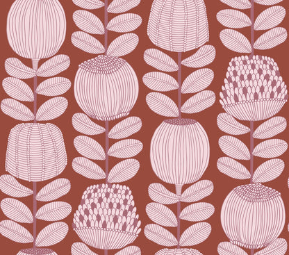 Banksia Lines Wallpaper