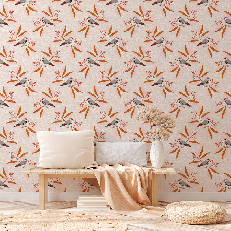 Diamond Firetail Wallpaper | Lifestyle