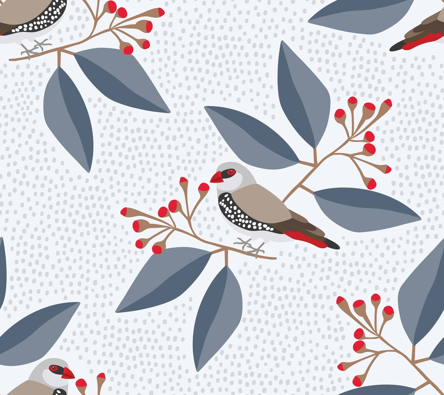 Diamond Firetail Wallpaper