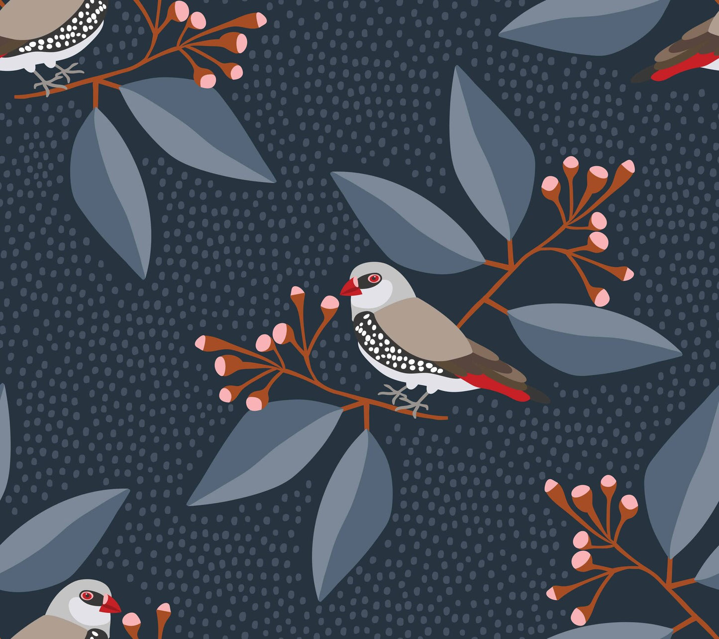 Diamond Firetail Wallpaper