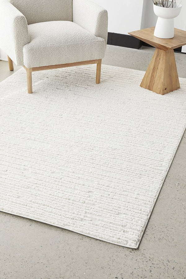 Marigold Suri White Rug | Lifestyle