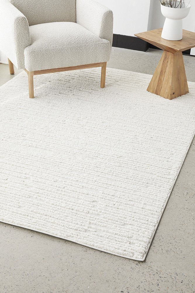 Marigold Suri White Rug | Lifestyle