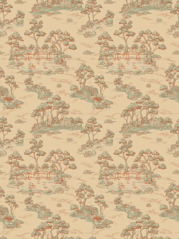 Bush Baby Village Toile