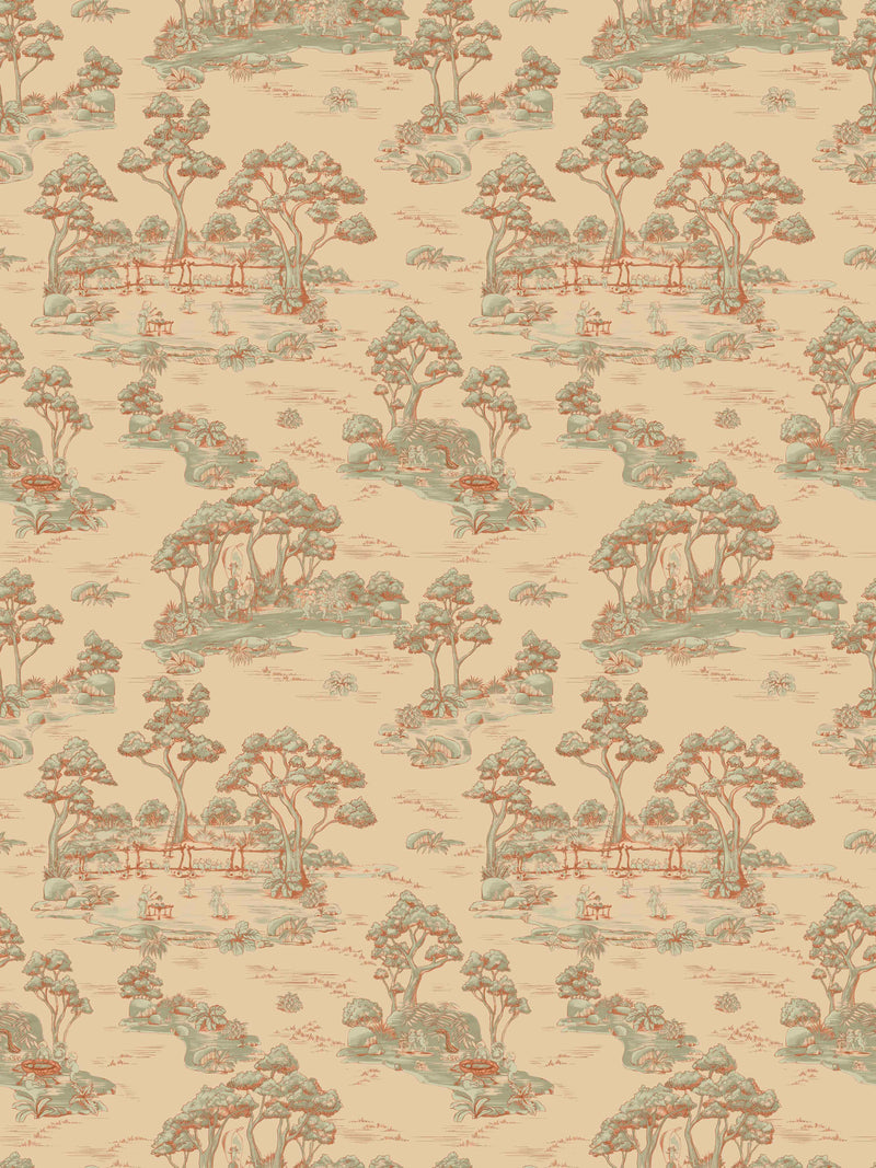 Bush Baby Village Toile