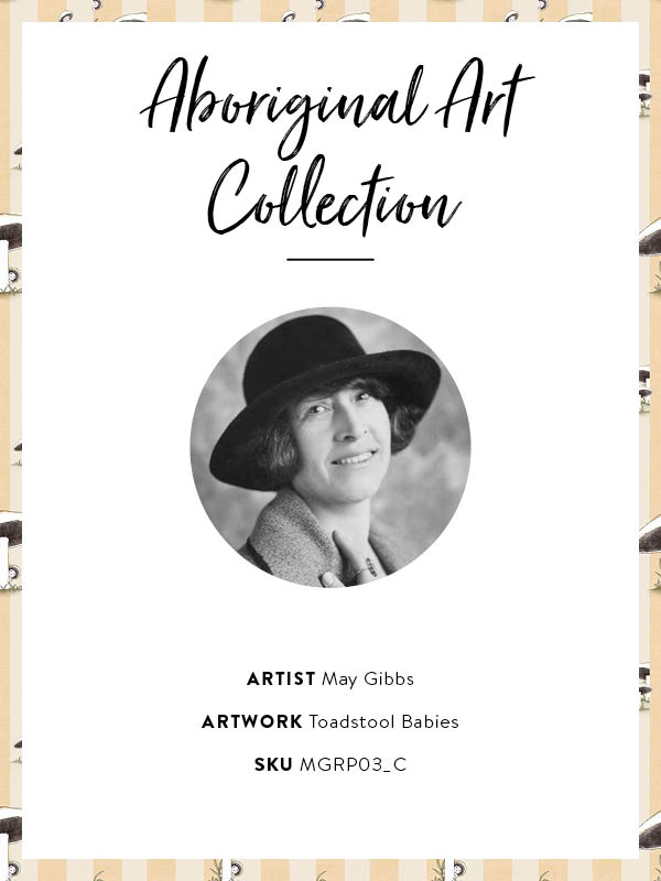 Toadstool Peakaboo Light Wallpaper