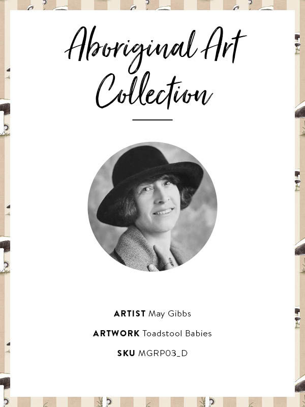 Toadstool Peakaboo Light Wallpaper