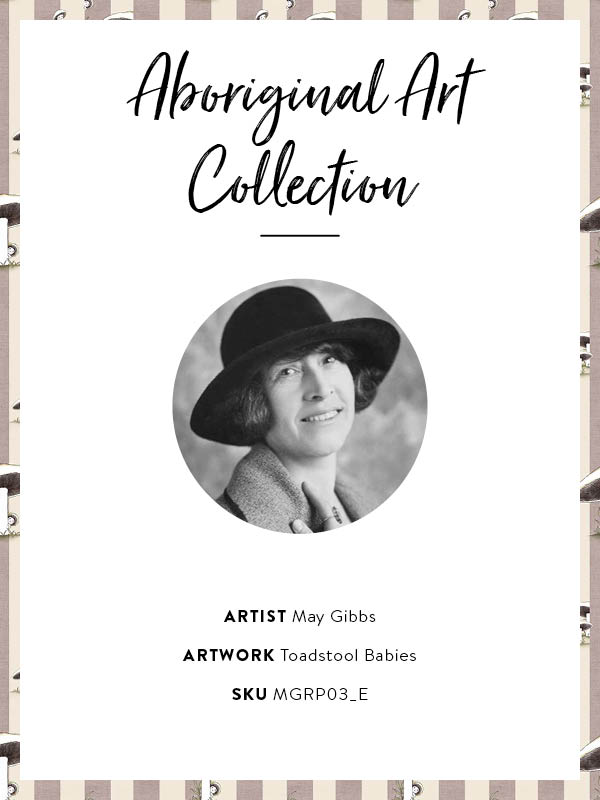 Toadstool Peakaboo Light Wallpaper