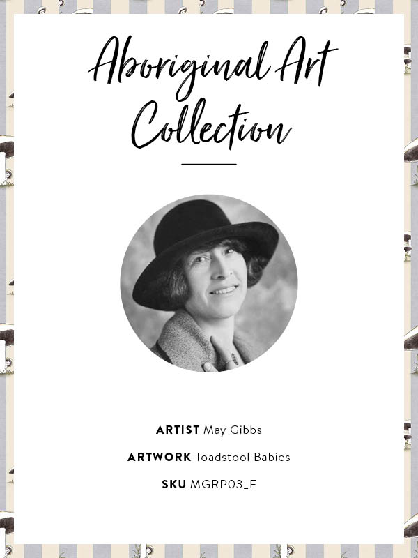 Toadstool Peakaboo Light Wallpaper