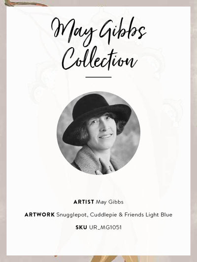 Snugglepot, Cuddlepie & Friends Mauve Unframed Art Print