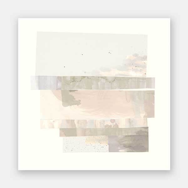 Fragmented Flock Unframed Art Print