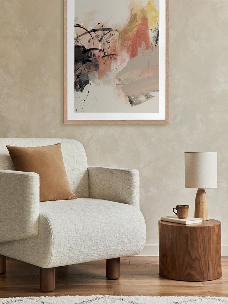 In a Rush I Framed Art Print | Lifestyle