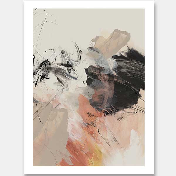 In a Rush II Unframed Art Print