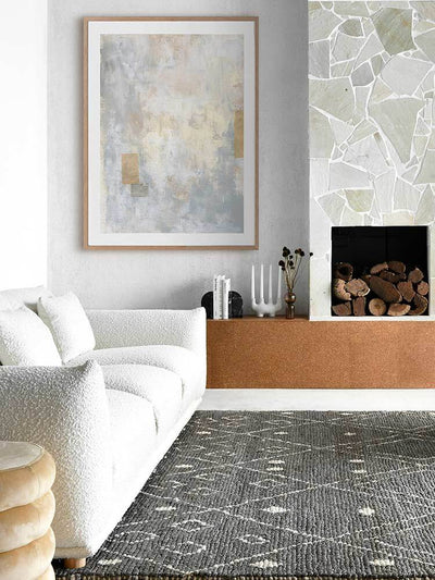 His Mind Framed Art Print | Lifestyle