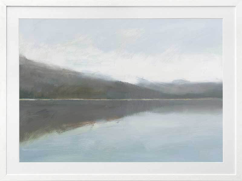 Lake Mode Framed Art Print