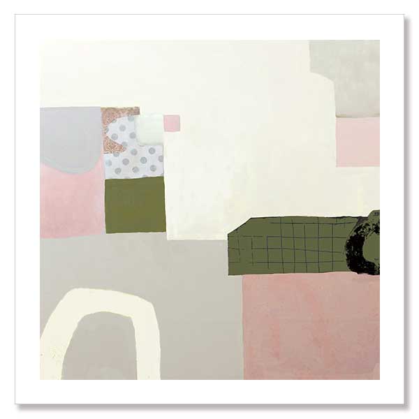 Cubist Pop Unframed Art Print