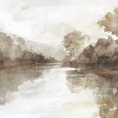 River Mode Canvas Art Print