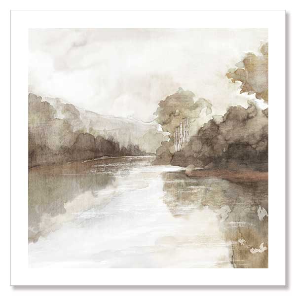 River Mode Unframed Art Print