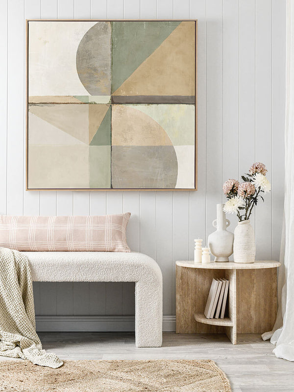 Puzzled II Canvas Art Print | Lifestyle