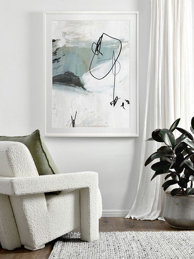 Defined II Framed Art Print | Lifestyle