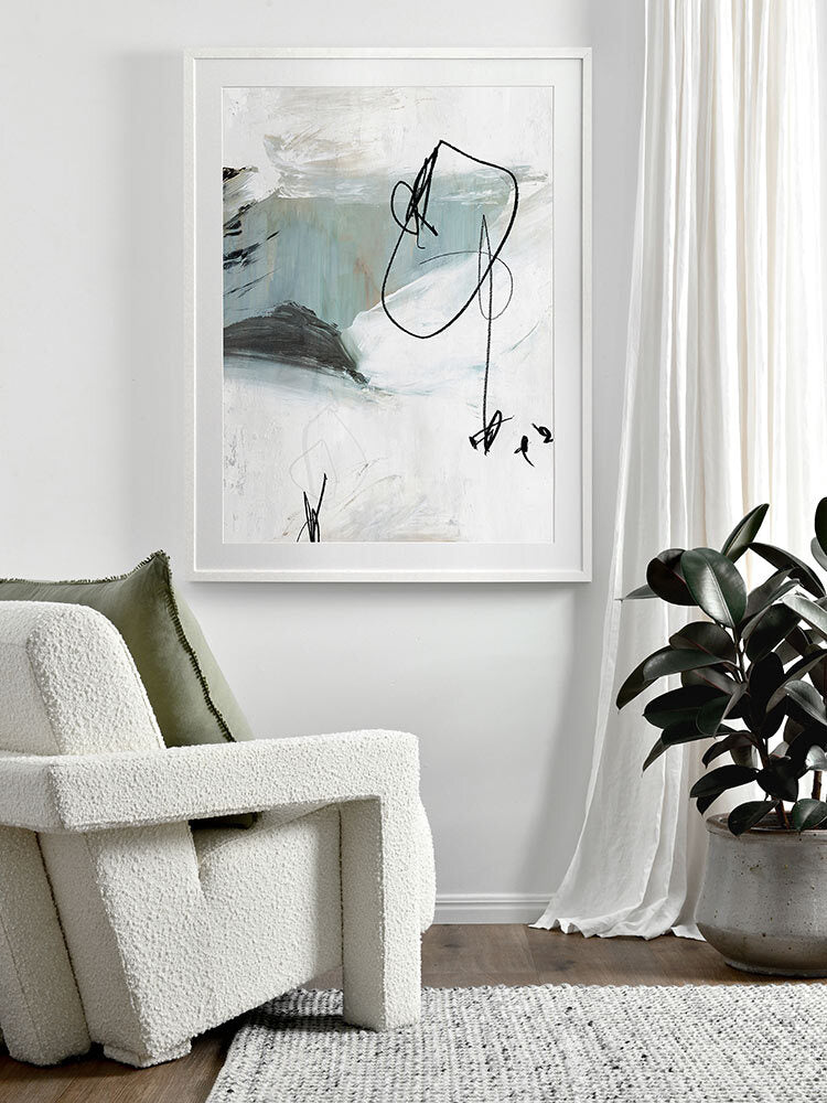 Defined II Framed Art Print | Lifestyle