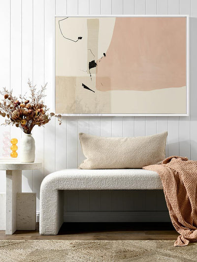 Nude Mood Canvas Art Print | Lifestyle