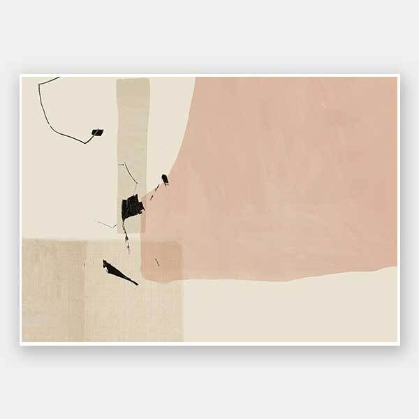 Nude Mood Unframed Art Print