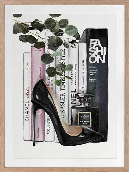 Passion For Fashion Framed Art Print