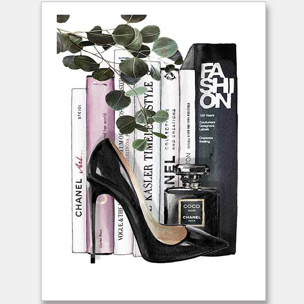 Passion For Fashion Unframed Art Print