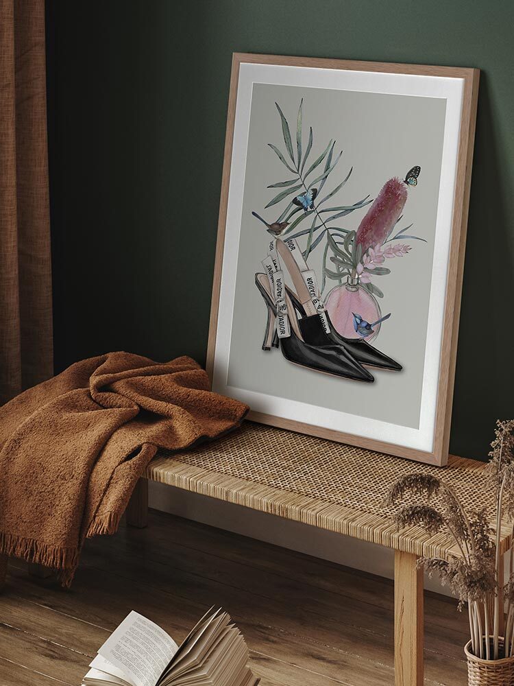 J’adiore Framed Art Print