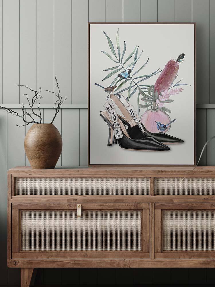 J’adiore Canvas Art Print | Lifestyle