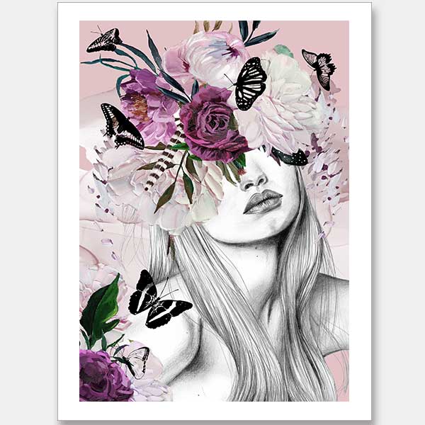 Virgo Unframed Art Print
