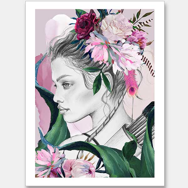 Sagittarius Unframed Art Print