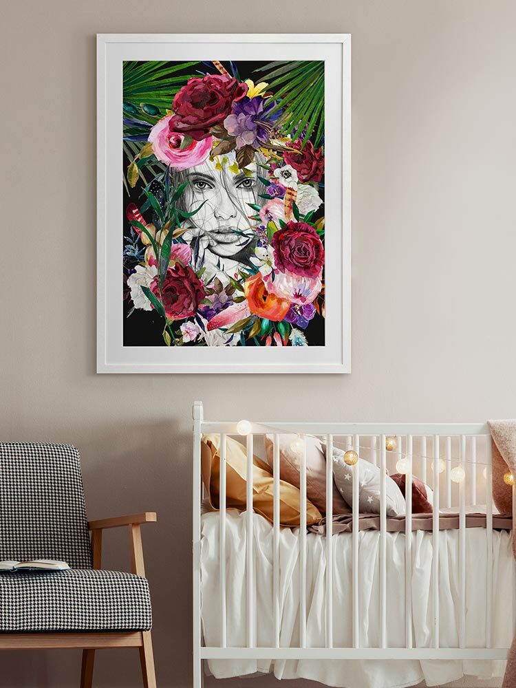 Sophia Summer Nights Framed Art Print | Lifestyle