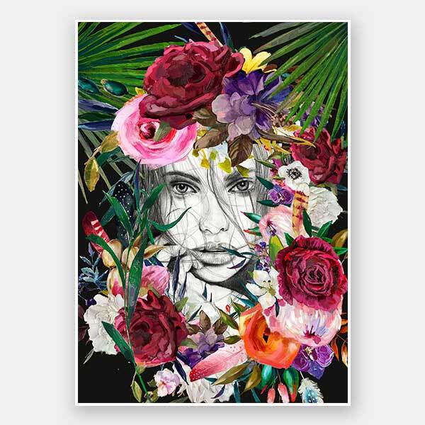 Sophia Summer Nights Unframed Art Print