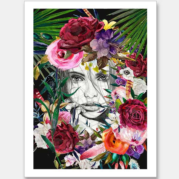 Sophia Summer Nights Unframed Art Print