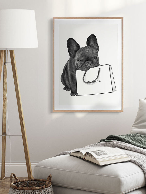 Giselle Framed Art Print | Lifestyle