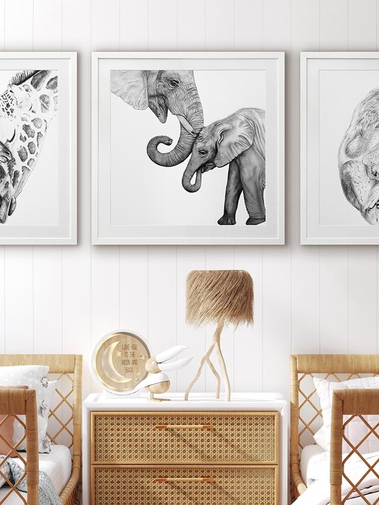 Clean Eternal Framed Art Print | Lifestyle