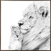 Lion Canvas Art Print