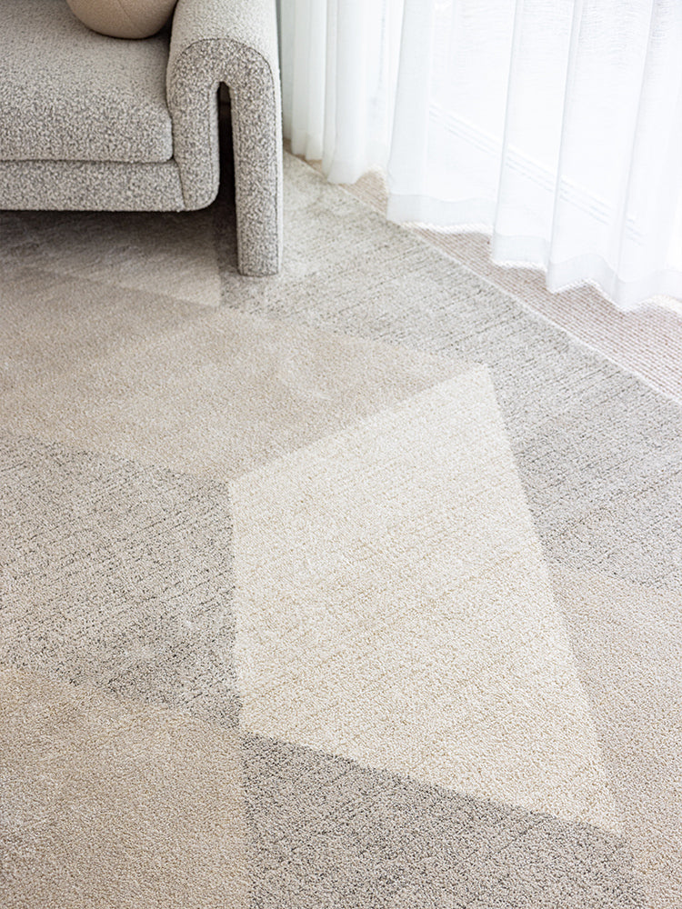 Alpine 833 Stone Rug | Lifestyle