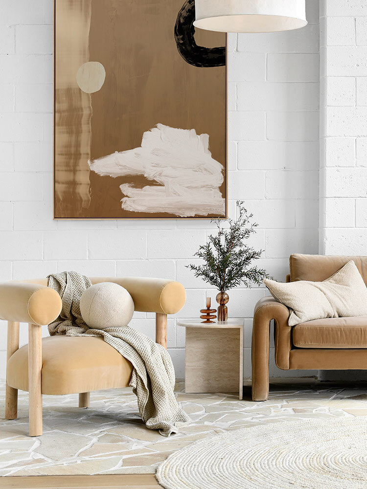 Bondi White Hand-Braided Jute Oval Rug | Lifestyle