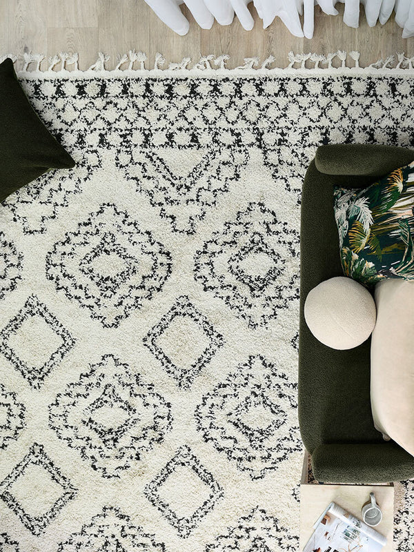 Casablanca Fez Natural Stain-Resistant Rug | Lifestyle