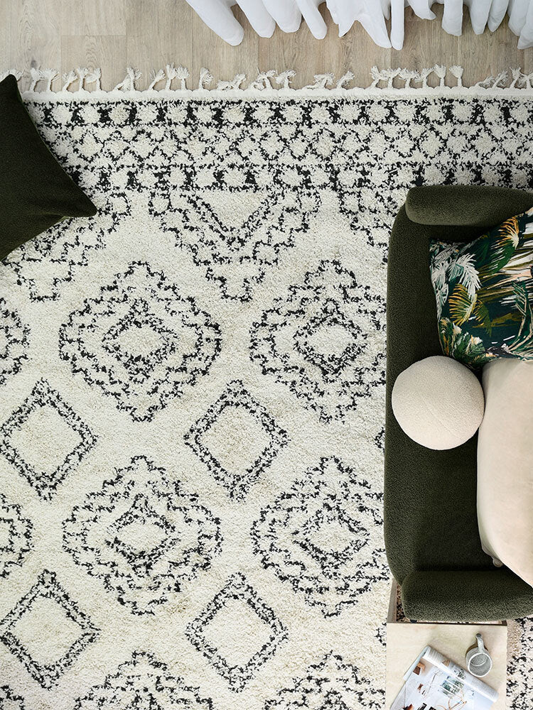 Casablanca Fez Natural Stain-Resistant Rug | Lifestyle