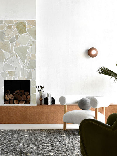 Kenya 27 Grey Tribal Luxe Hand Woven Jute Rug | Lifestyle